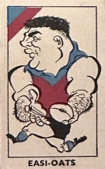 1951 Harper's Easi-Oats Famous Footballers #3 Norm Johnstone Front